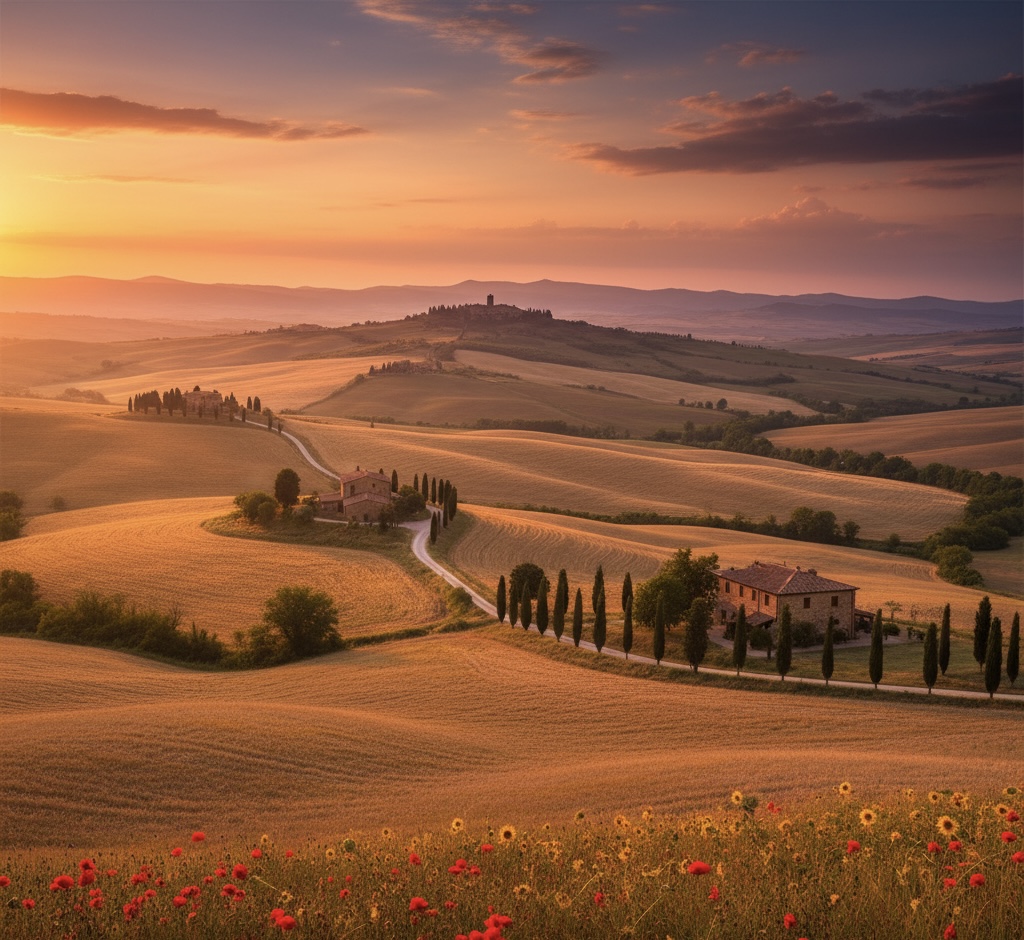 Bajo el Sol de la Toscana