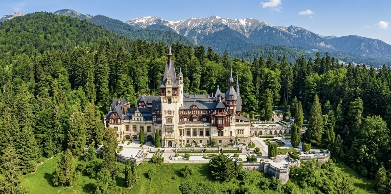 El Castillo de Peleș es considerado una obra maestra del estilo neorrenacentista alemán